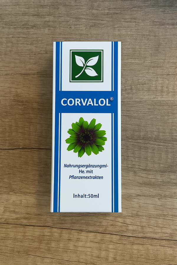 Corvalol® – заспокійливий засіб на основі рослинних екстрактів, 50 мл