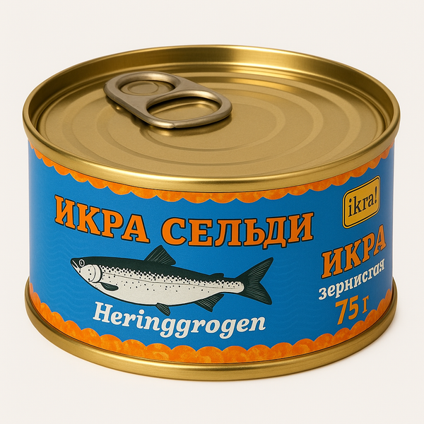 Ікра сельодки зерниста “Ikra!” — 75 г