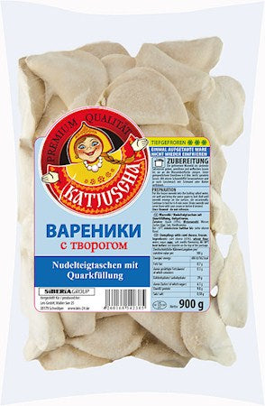 КАТЮША Вареники с творогом сладкие 900гр