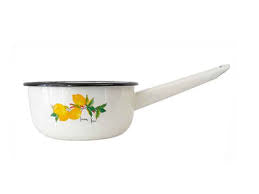 Ковш эмалированныйб 1,5 л, разные мотивы