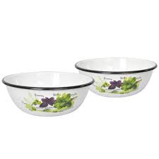 Миска эмалированная, 2,5 л, разл. мотивы