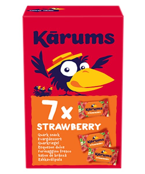 Сырок творожный Karums, клубника, мультипак 45г