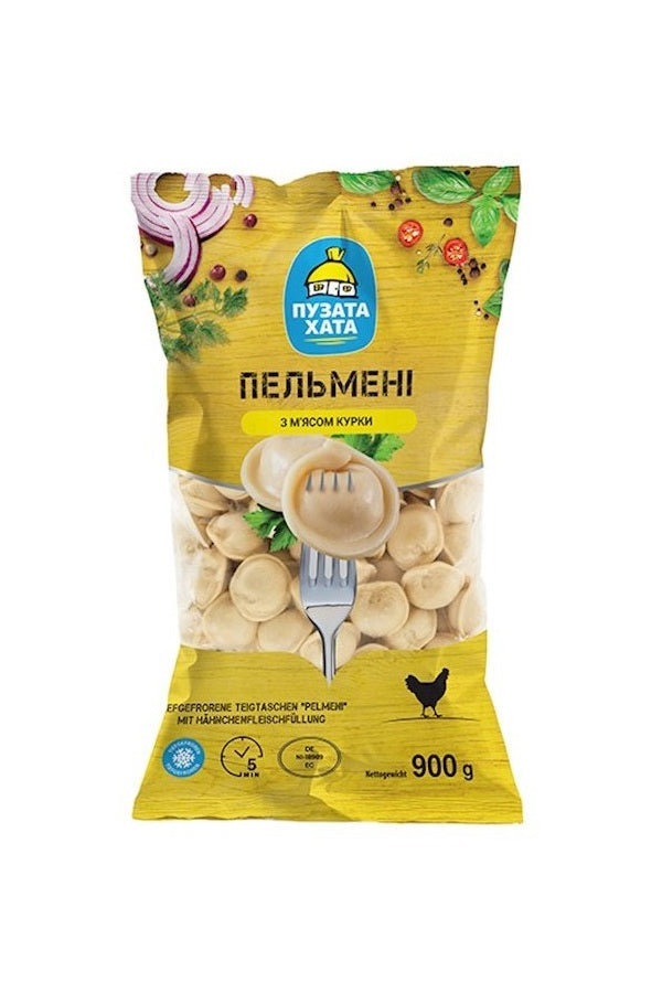 Пельмени с мясом курицы