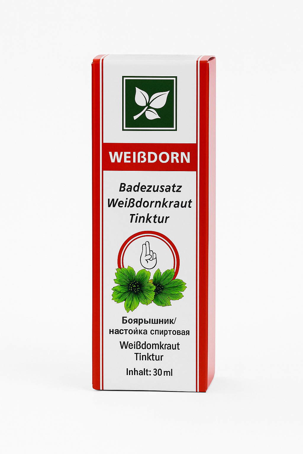 Настоянка глоду (Weißdorn) – для серця та нервової системи, 30 мл