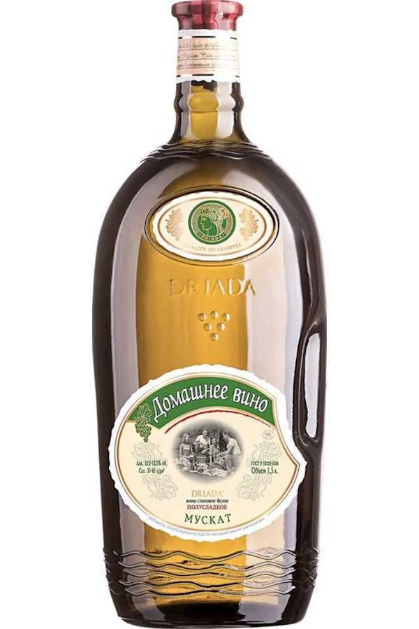 Вино белое Домашнее/Мускат  12%, 1 л, п/с