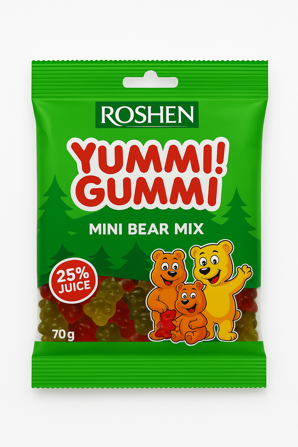 Roshen YUMMI! GUMMI Mini Bear Mix