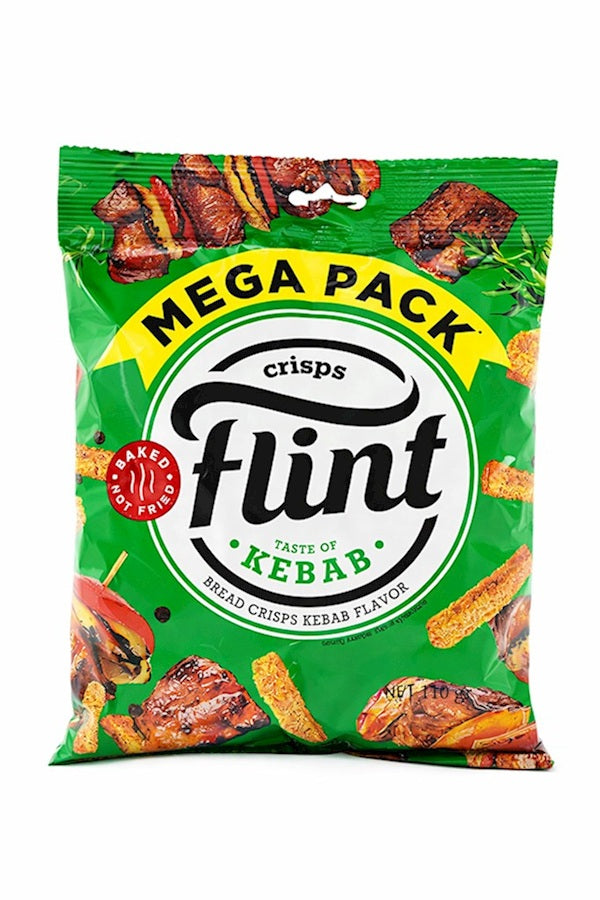 Flint Сухарики пшенично-ржаные со вкусом «Шашлык» 110г