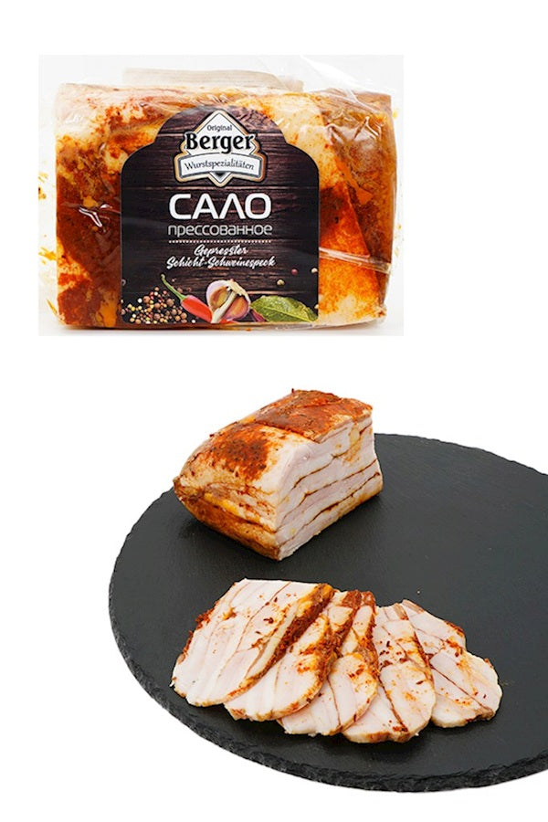 Berger Сало пресованное, вакумированное, ca. 300г