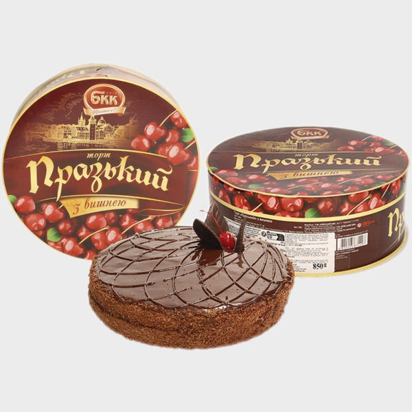 Торт «Празький з вишнею» 850г