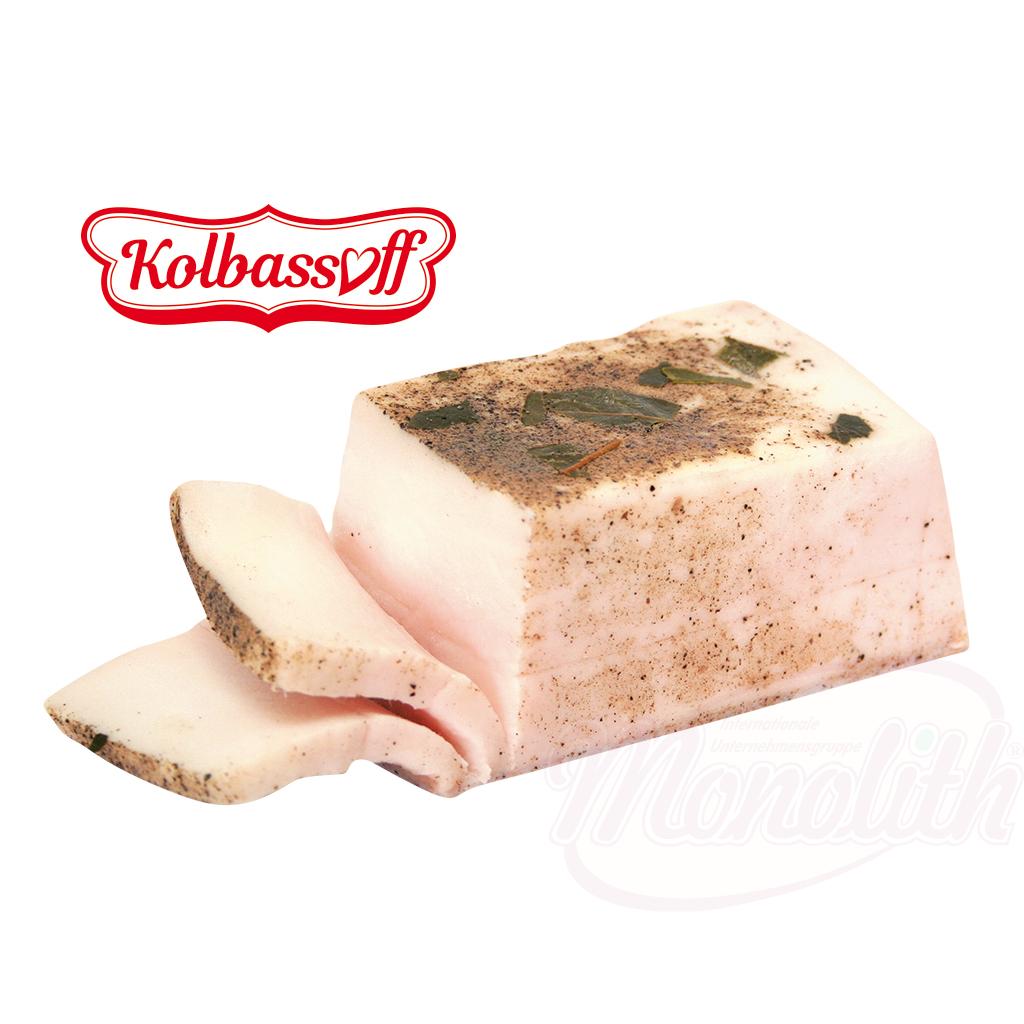 Колбассоff - Свиной сало "Chutorskoe" солёное, 350 г