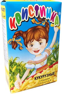 Кукурузные палочки сладкие Кристинка 120г