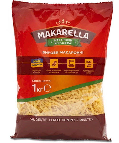 Makarella Макароны Fettuccine 10/1кг