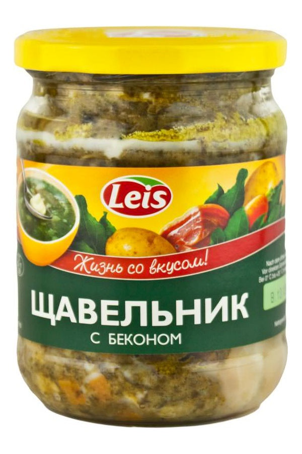 Щавельник с беконом