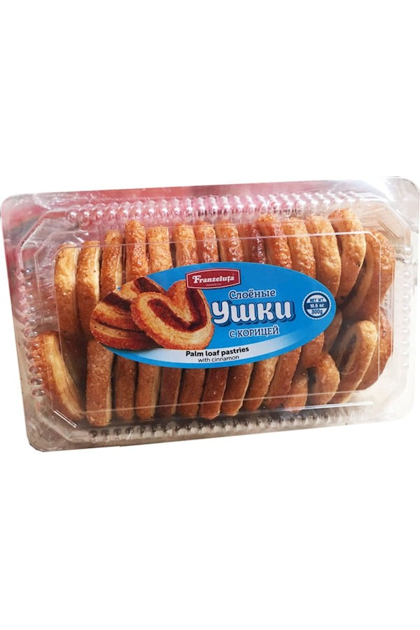 Печенье Ушки сахарные с корицей 300г корекс
