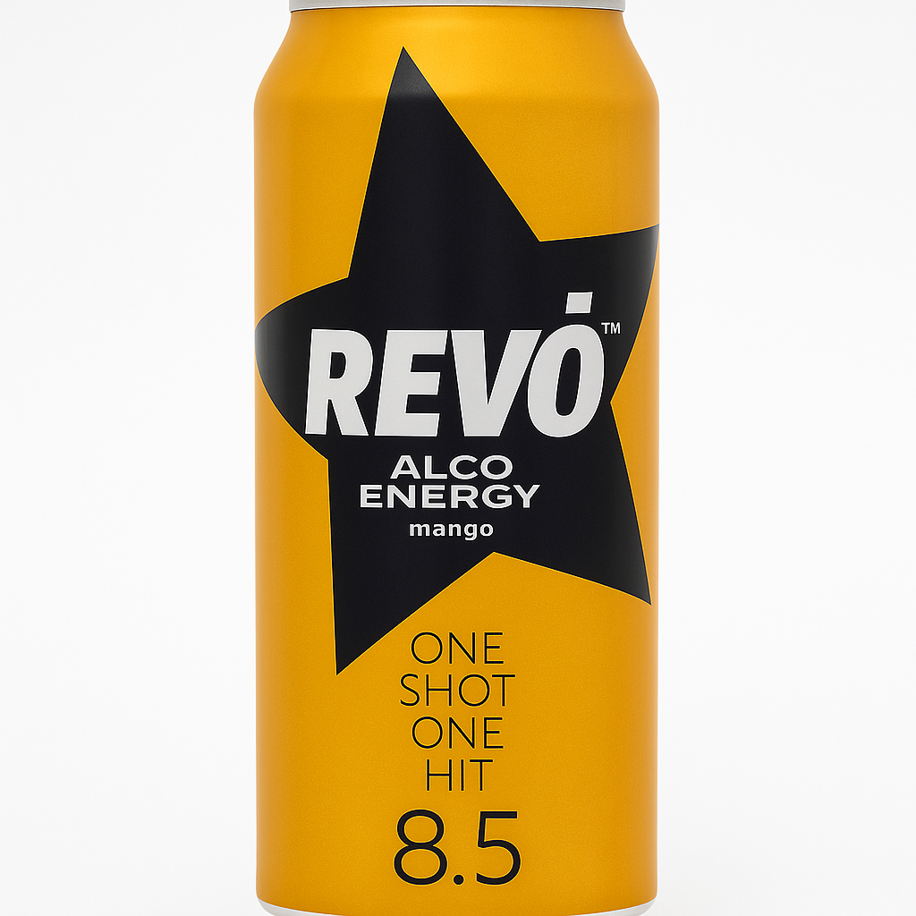 🍹 REVO Mango — Енергія тропіків із ударом 8.5%