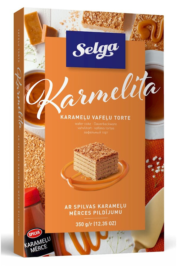 Селга Вафельный торт Кармелита 350гр