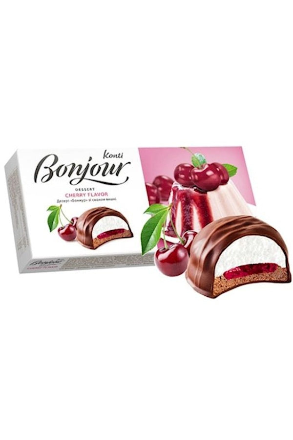 Десерт Bonifie со вкусом вишни 232г 1/9 Konti