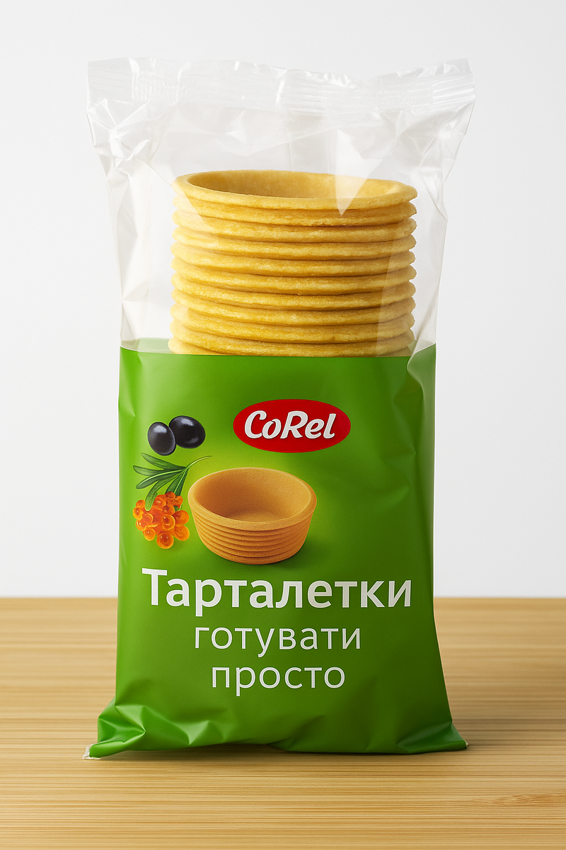 Хрустящие тарталетки CoRel  60 г