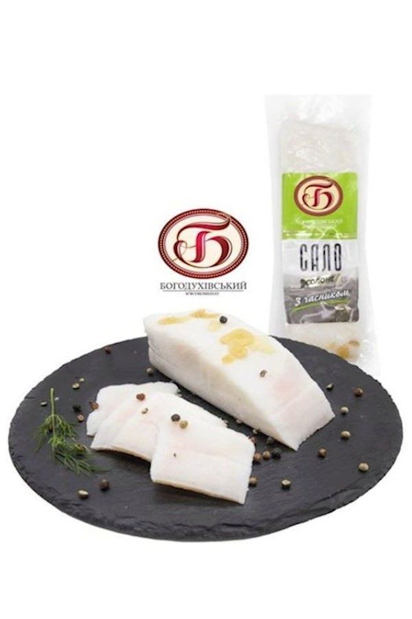 Сало с чесноком ca.300g 1/5kg Bogoduhowskij