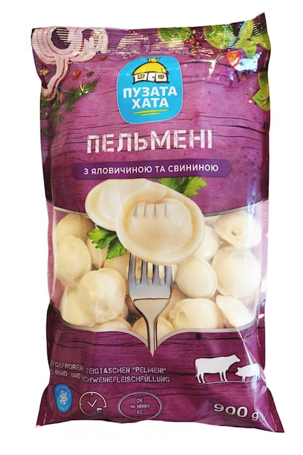 Пельмени со свининой и говядиной