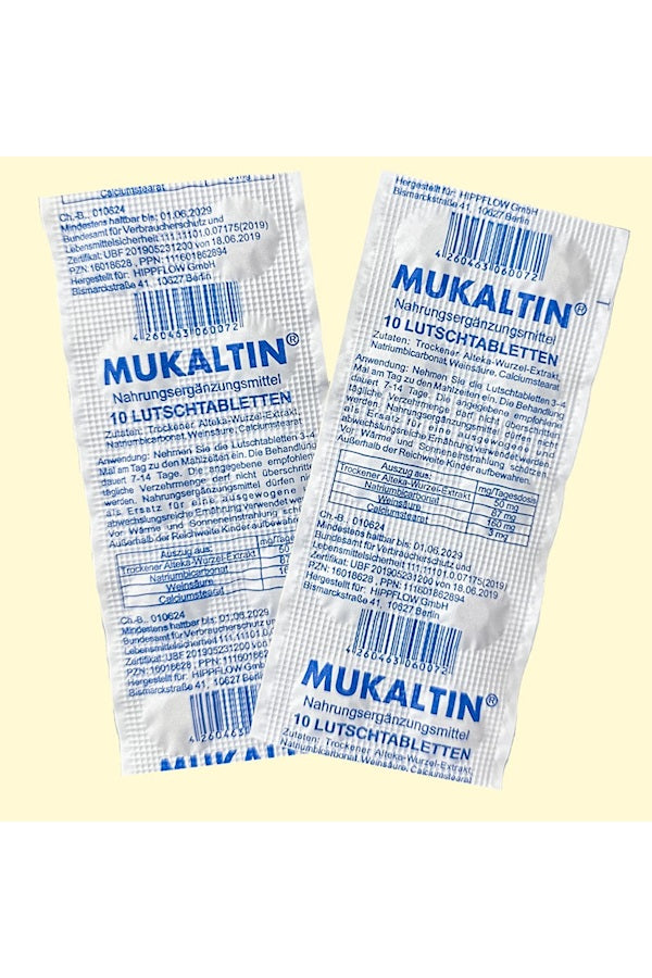 Мукалтин 10 таблеток