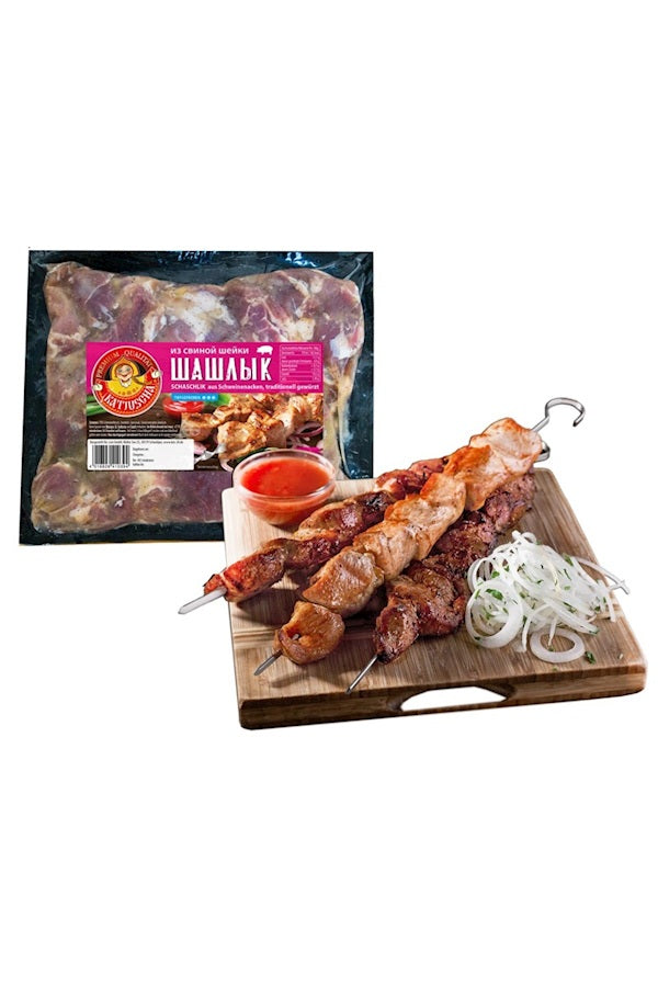 КАТЮША Шашлык из свиной шейки замороженный 1kг