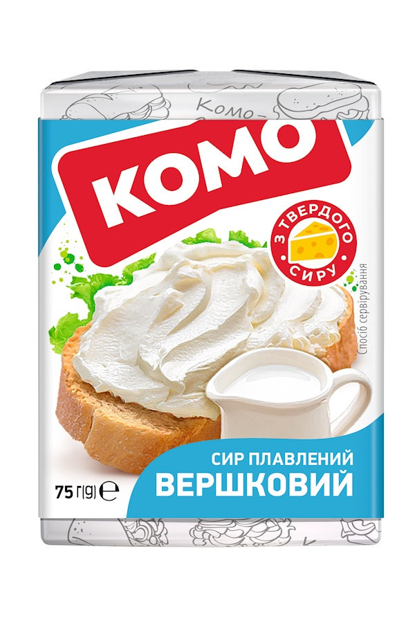 плавленый Комо "Сливочный" 35% 75г