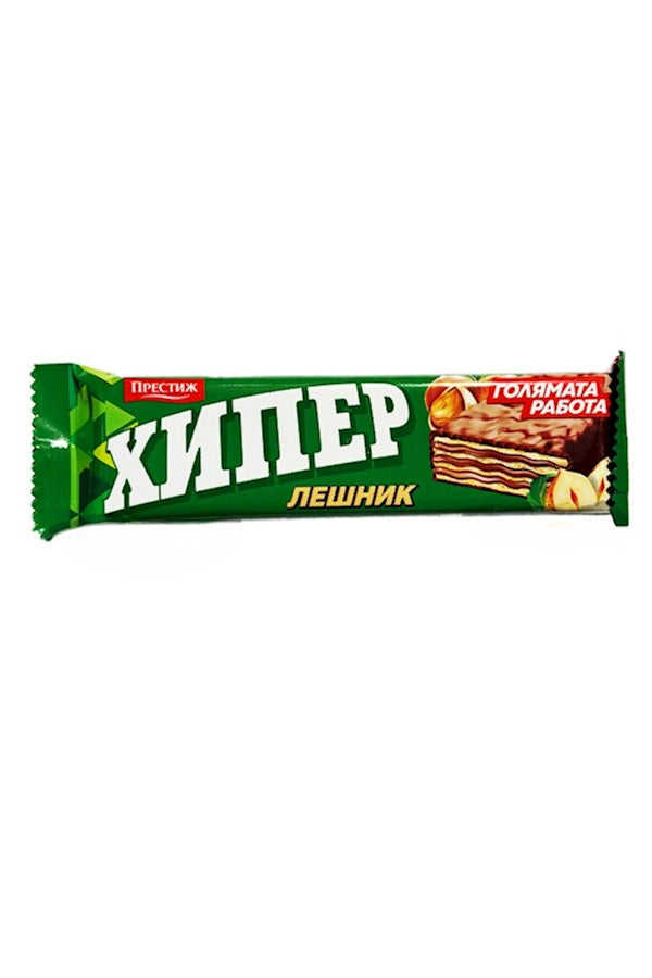 Престиж Хипер Вафельный батончик с лесным орехом 50г