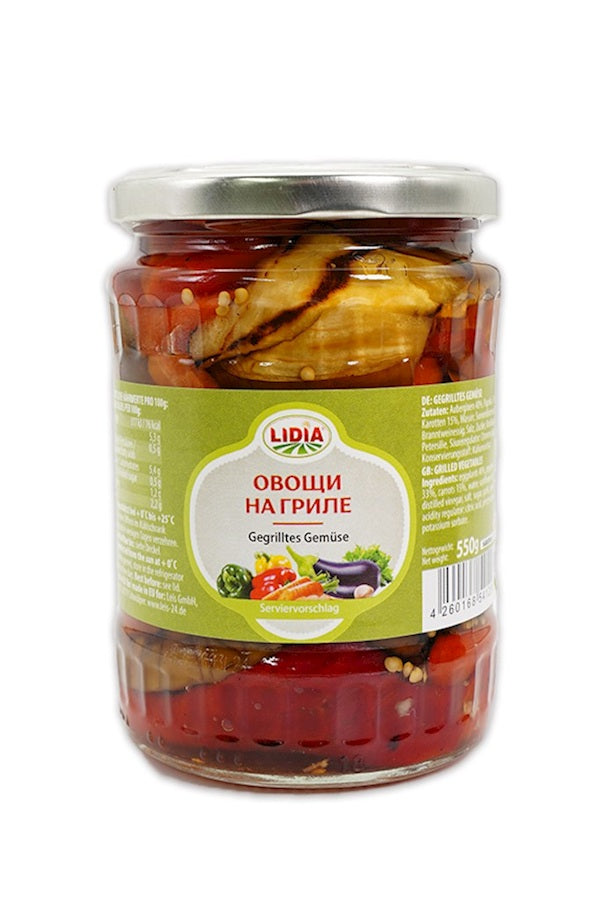Овощи на гриле 550г