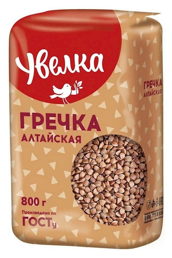 Увелка Гречка Алтайская 800г Д262