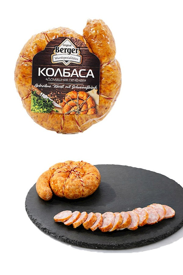 Berger Колбаса домашняя печенная, кг