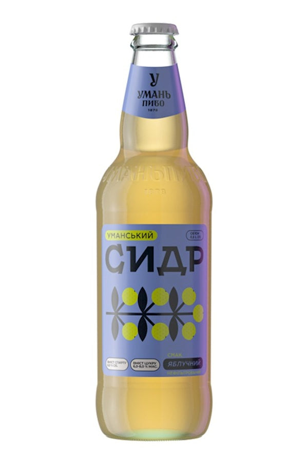 UA Сидр Уманский яблочный Alc. 6,0% 0,5L  DPG