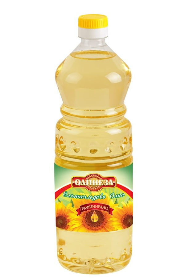 BG Olinesa Масло подсолнечное рафинированное 1л