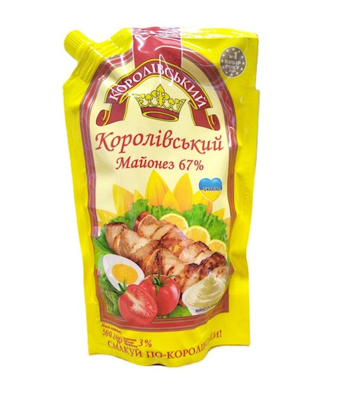 Майонез 67% Королевский 500г