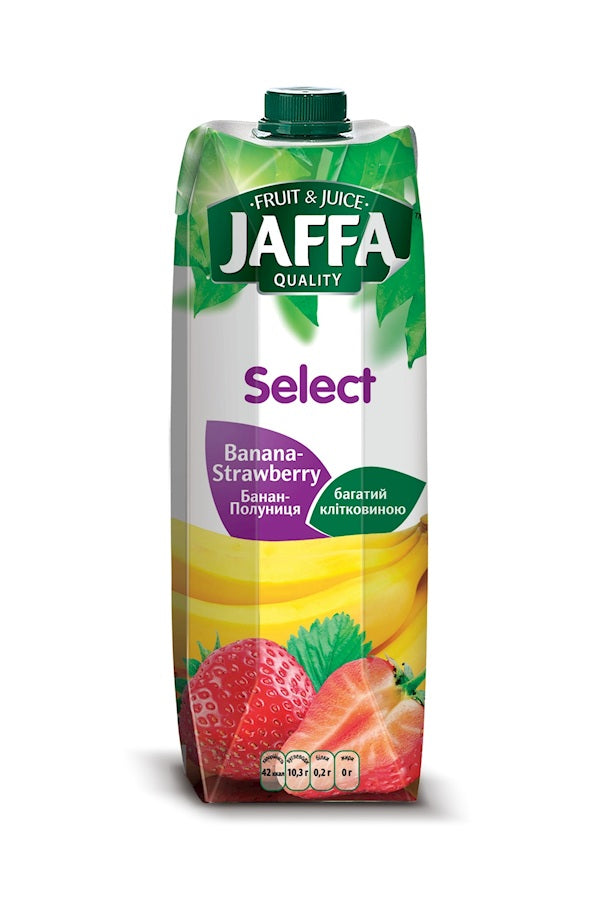 UA Jaffa Сок Бананово-клубничный 950мл Тетра-Пак