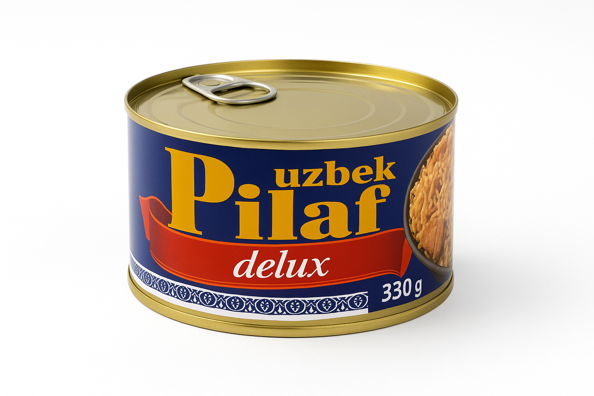 Oezbeekse Pilaf Delux, 330 g (conserven)