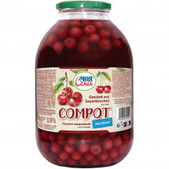 "MOJA SEMJA" Компот вишнёвый, с косточками