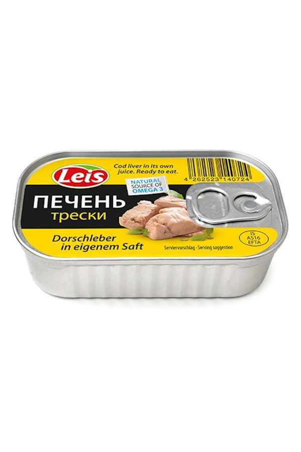 Leis Печень трески 115г