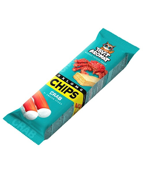 Картофельные чипсы "Цвет Аромат" со вкусом краба 20/50г