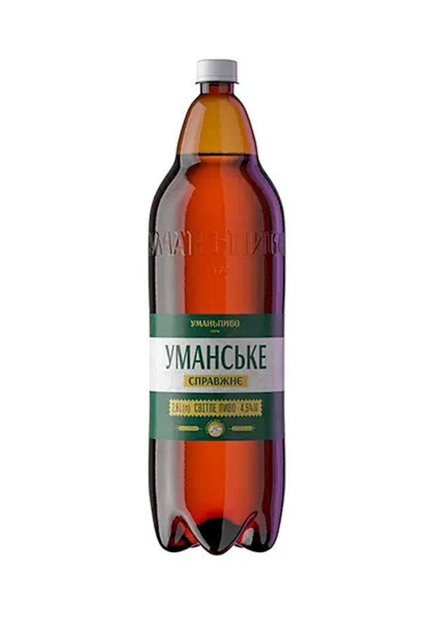 UA Пиво Уманское  Справжне Alc. 4,5% 2,0L