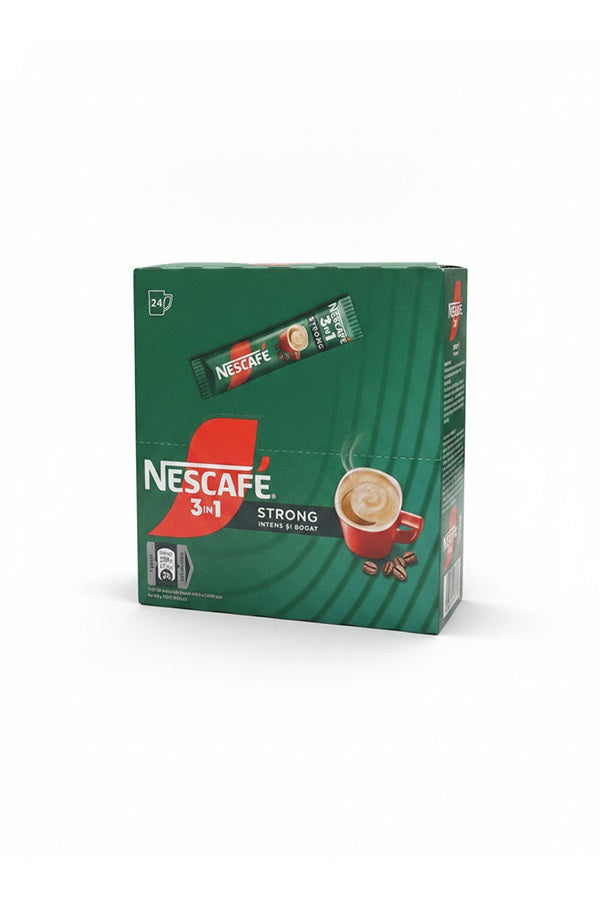 Nescafe растворимый кофе 3 в 1 Strong 14 г × 24 стика