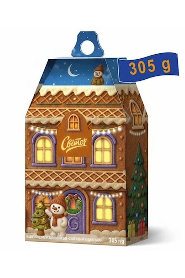 Праздничный домик 305г Світоч