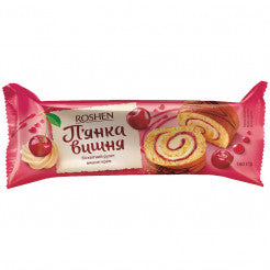 „Пьяная вишня“ Рулет с начинкой со вкусом вишнёвого ликёра