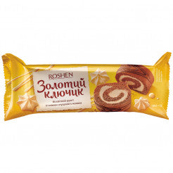 "Золотой ключик" Рулет с начинкой со вкусом сгущённого молока