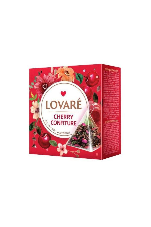 Lovare чай «Вишневый конфитюр» 30г (15*2г)