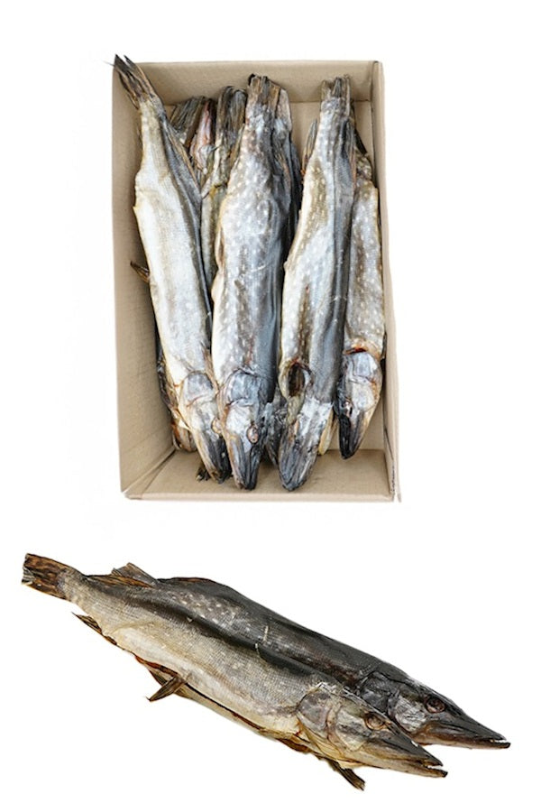 Щука вяленая, потрошенная, кг