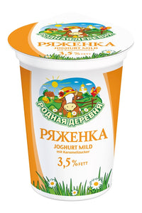 Ряженка Родная деревня 3,5% жирности 500мл
