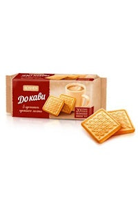 ROSHEN Печенье сахарное топл.молоко К Кофе 185г