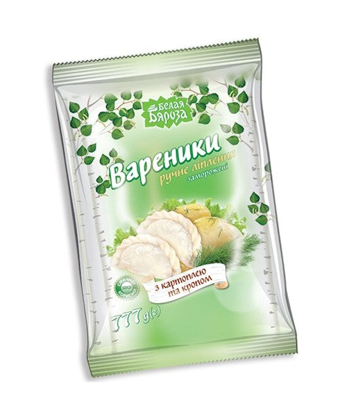 Вареники с картофелем и укропом 6/777гр