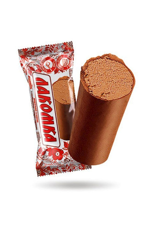 UA Laska "Lakomka" с какао в шоколадной глазури,12%, 100г